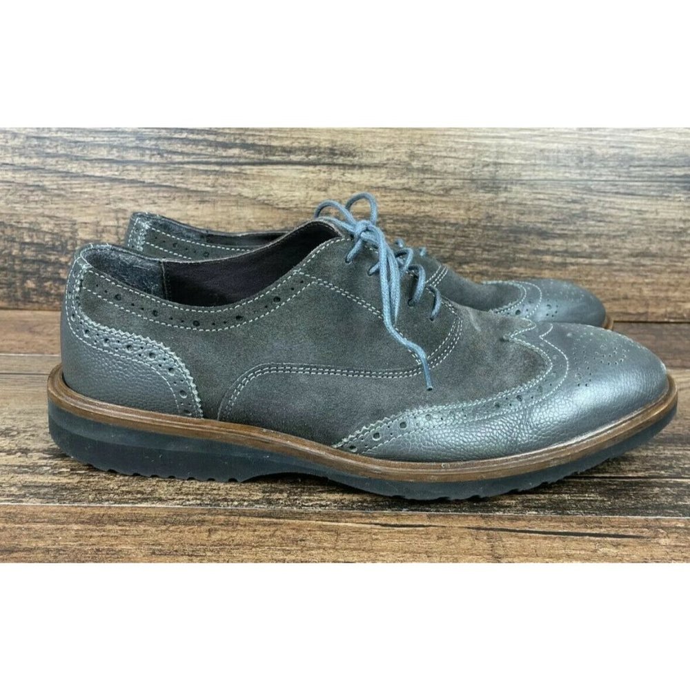Kenneth Cole Media Hype Grey Suede 7.5